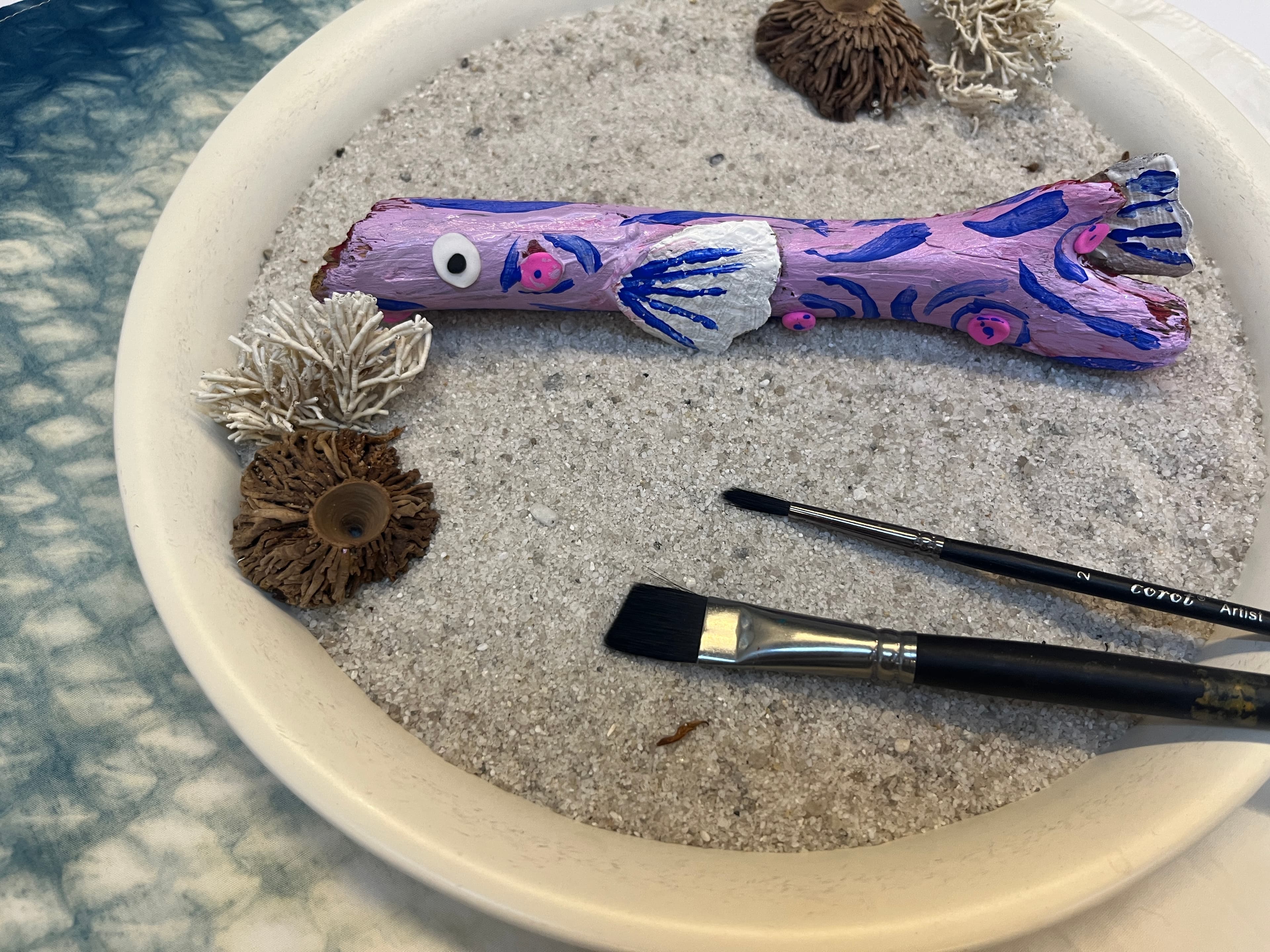 《魚群回來了》漂流木藝術共創工作坊 — 圖片 3